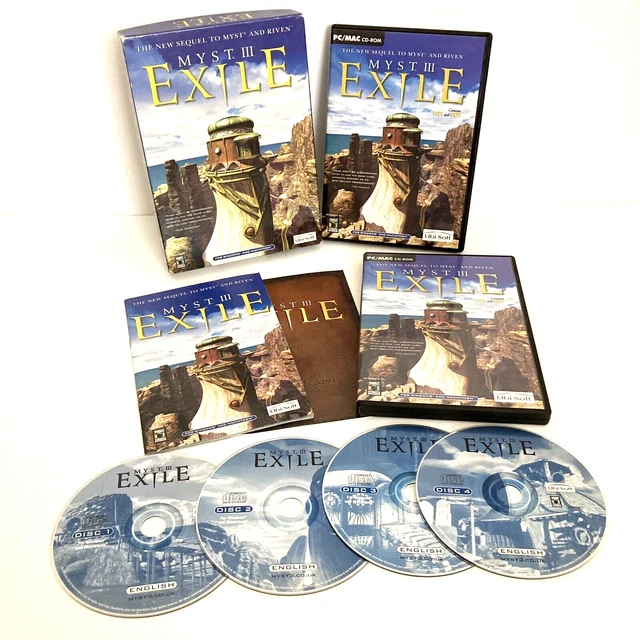 PC Windows / Mac Myst 3 Exile Big Box Game (2001)