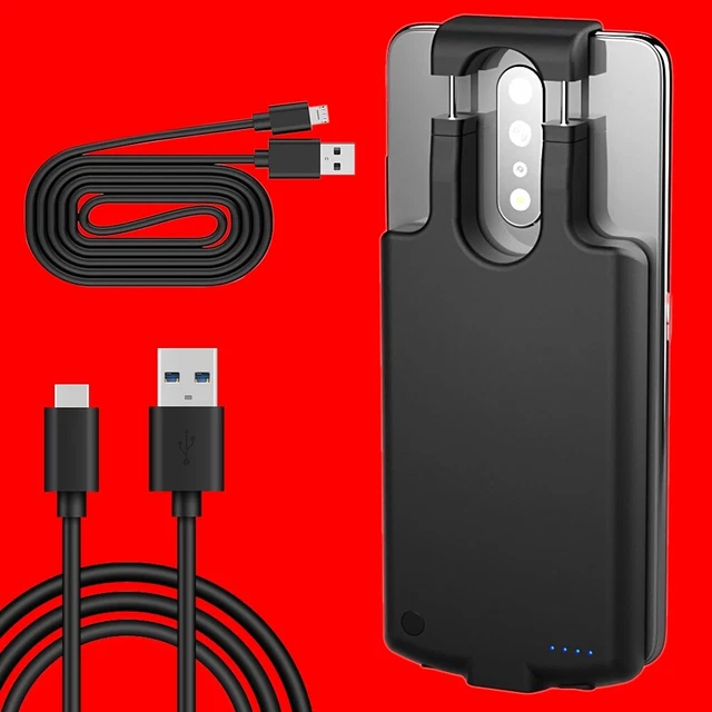 High Capacity 5000mAh Power Bank Battery Charger Cover Case for Motorola Moto Z3