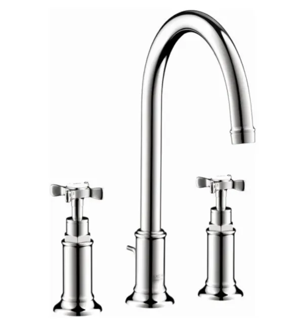 Axor Montreux 16513001 Widespread Bathroom Swivel Faucet Polished Chrome $1300