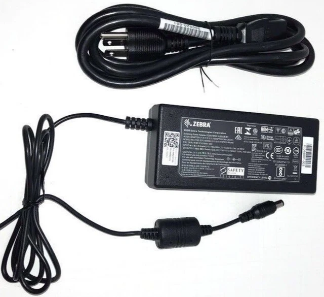 ZEBRA THERMAL LABEL Printer Power Supply Adapter GSeries 24V OEM