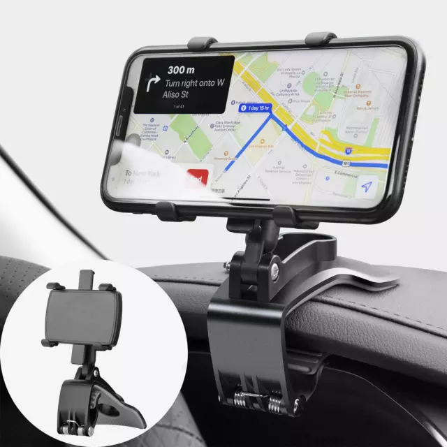 Universal Car Dashboard Mount Stand Holder Clamp Cradle Clip For Cell Phone GPS