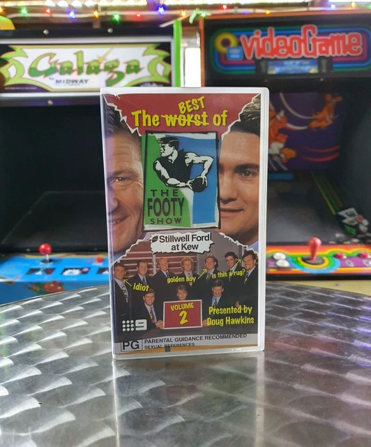 The Worst/Best Of The Footy Show Volume 2 - AFL 1995 VHS Video Tape