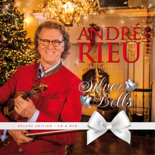 André Rieu Johann Strauss Orchestra Silver Bells (CD) Deluxe  Album with DVD