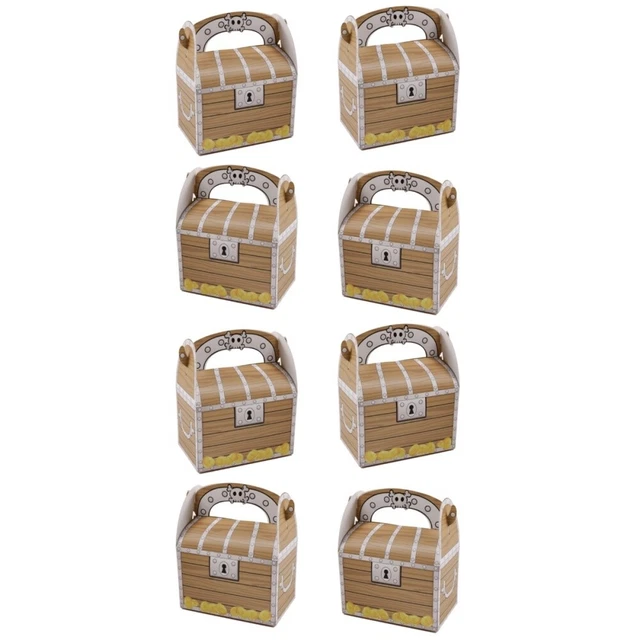 20 pz venature legno - caramelle - scatole creative pieghevoli - caramelle - regalo