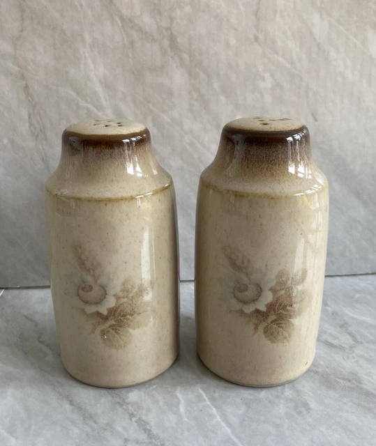 Denby Memories Salz & Pfeffer Töpfe Schüttler Steinzeug