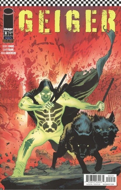 Geiger #2 (2021) Cover C Variant, Mahmud Asrar, Johns, Frank, Image, Nm