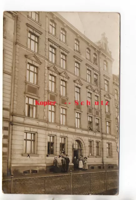 AK DANZIG / Gdansk Wohnhaus in der Strasse " Am Holzraum No. 7 " gel. 17.2.1913