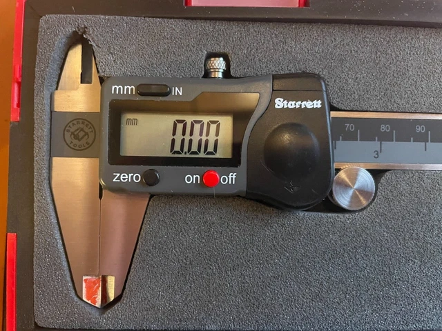 STARRETT 799A 6"/150mm Digital Caliper - 0.0005"/.01mm Resolution