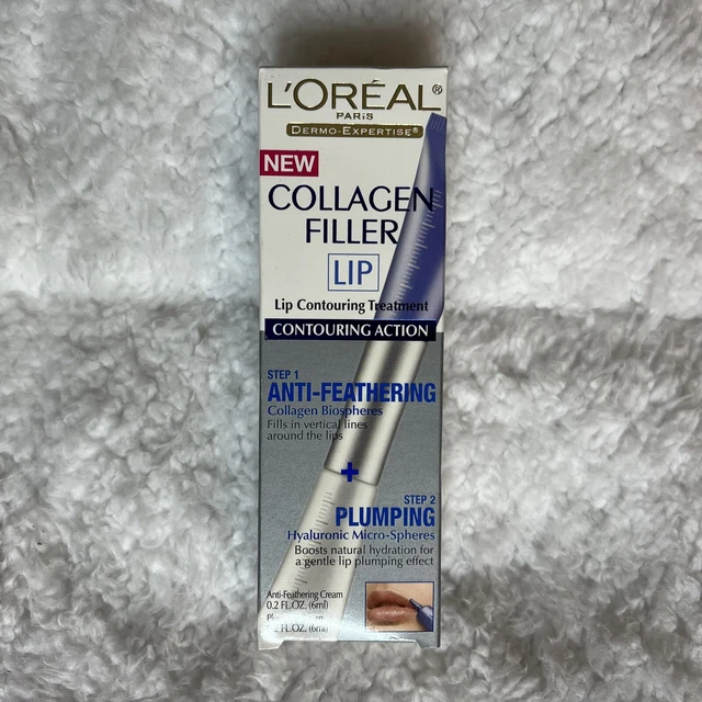 L'oreal Paris NEW Dermo Expertise Lip Treatment Collagen Filler Lip 0.2 fl oz