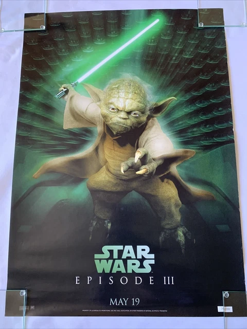 Yoda Star Wars Episode III Revenge Of The Sith Promo Poster # 70398