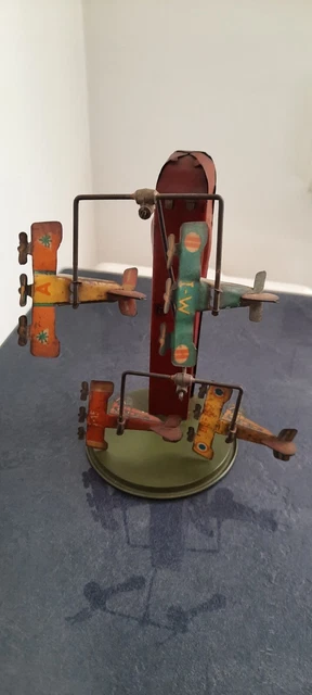 Allemagne Rare Jouet Mecanique Avions Hammerere Et Kuhlwein - Marklin