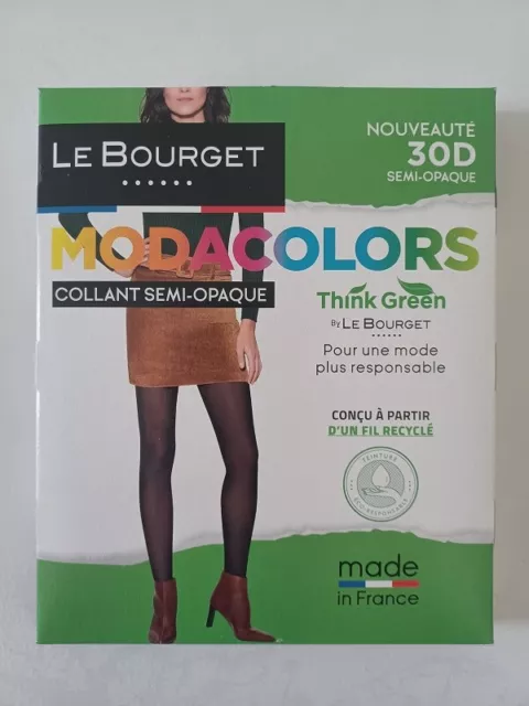 Le Bourget Modacolors Collant Semi Opaque 30 Den Couleur Noir