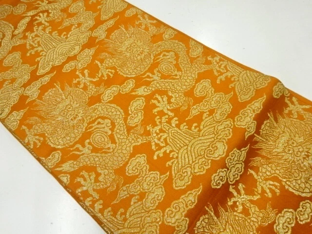 40868# Japanese Kimono Apanese Kimono / Antique Fukuro Obi / Taisho Roman Style