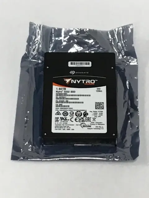 Seagate Nytro 3032 1.92TB Solid State Drive 2.5" SAS 12Gb/s XS1920SE70084