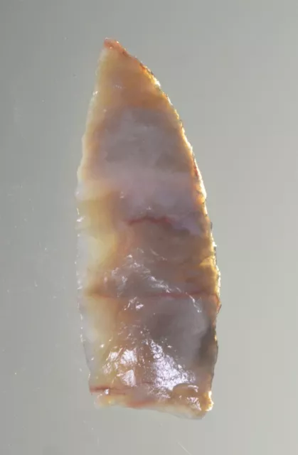 Authentic Modern Reproduction of Pre 1600 Utah Agate Arrowhead 2