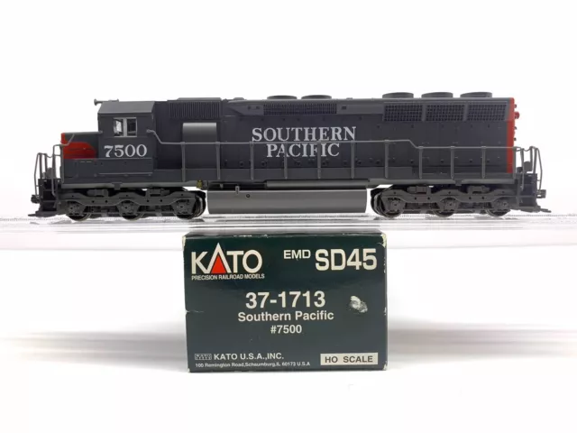 KATO HO Scale #7500 SOUTHERN PACIFIC #37-1713 EMD SD45 Diesel Locomotive