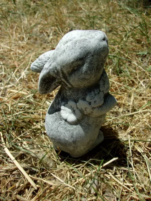 Latex bunny rabbit mold plaster concrete casting mold 	3.5" x 2"W