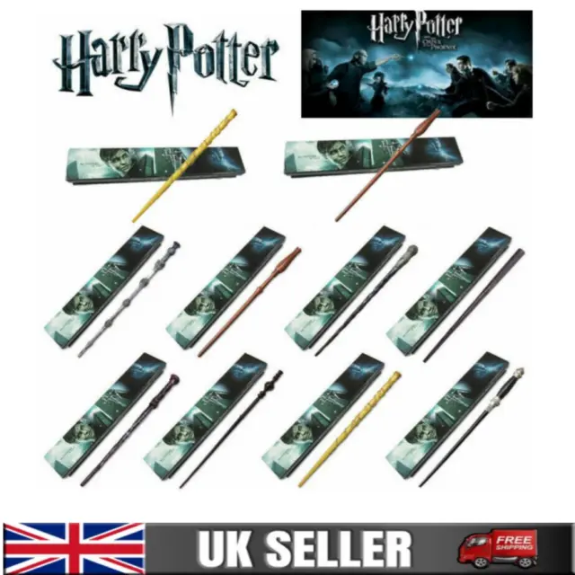 Harry Potter Magic Wand Hermione Dumbledore Luna Wands Cosplay Toy Gifts Boxed
