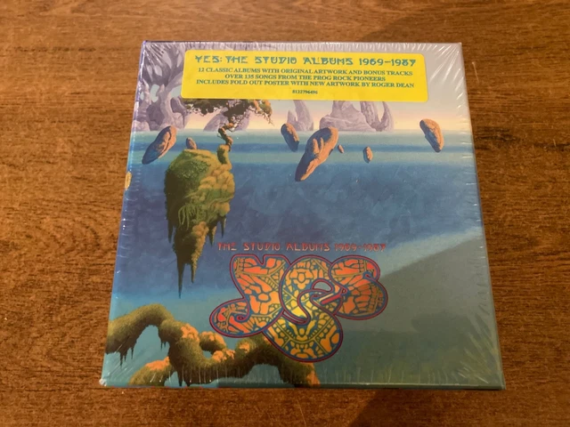YES / THE STUDIO ALBUMS 1969-1987 Import CD Box Set Used Japan EUR
