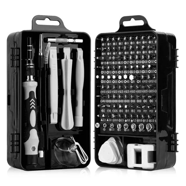 115 in 1 Magnetic Precision Screwdriver Set PC Phone Electronics Repair Tool Kit