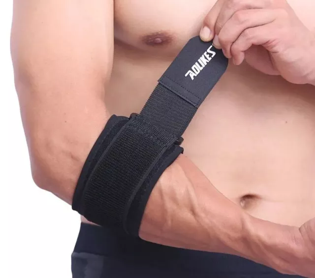 Tennis Elbow Strap Support Gym Brace Golfers Epicondylitis Band Clasp Arthritis