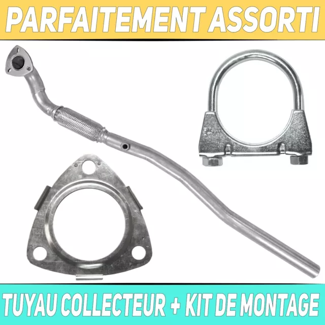 Tuyau collecteur d’échappement Silencieux pour Opel Astra H III 3 1.6i Hayon GTC