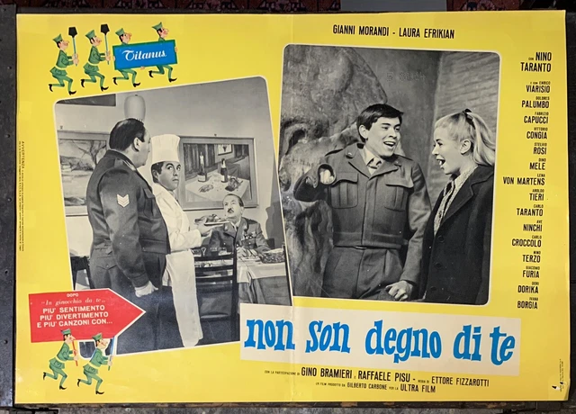 LOCANDINA ORIGINALE DEL Film “Non Son degno di Te” EUR 59,00 - PicClick IT