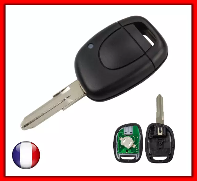 Clé Vierge ID46 électronique Pour Clio 2 Kangoo 1 PHASE 2 Twingo Lame VAC102