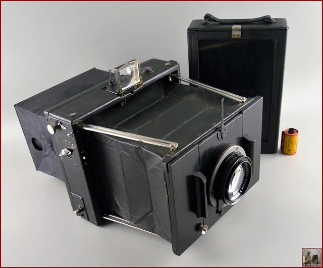Ernemann Klapp DRP n°65 Large Format 13x18cm Objectif Zeiss Tessar DRP 4,5/21cm Ernemann Klapp DRP n°65 Large Format 13x18cm Objectif Zeiss Tessar DRP 4,5/21cm