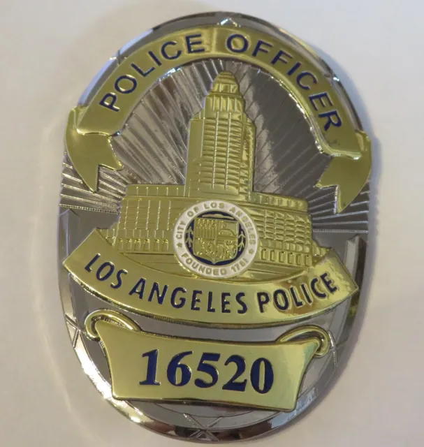 Film und TV Abzeichen L A P D  Police OFFICER # 16520 Polizei USA LA California