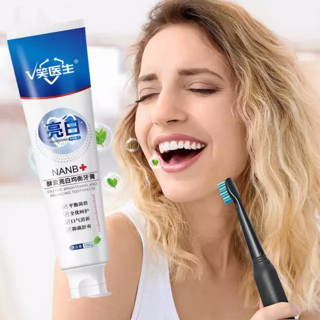 Fresh Breath Sp-4 probiotische schnelle Nanb + aufhellende Zahnpasta 1