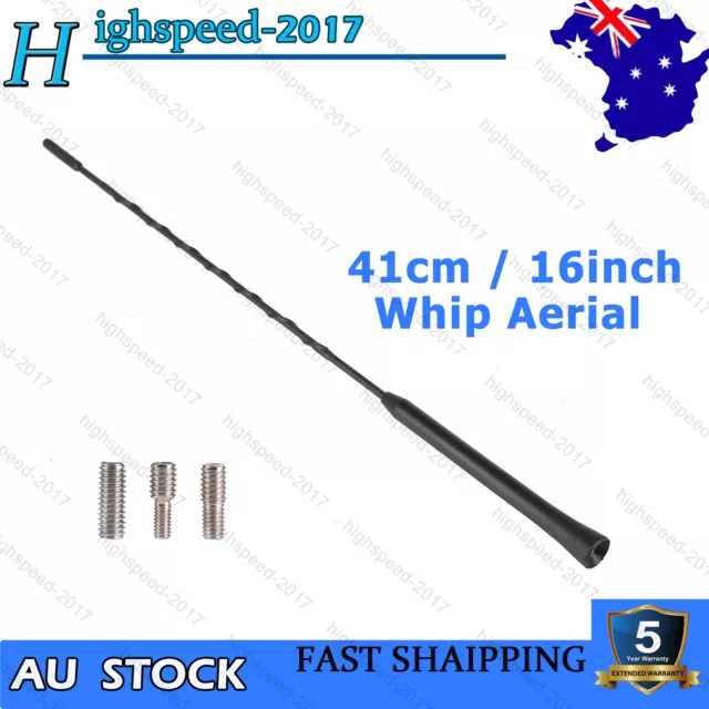 16Inch Car Whip Antenna TOP Roof Aerial AM FM Radio For Holden Commodore VE SV6