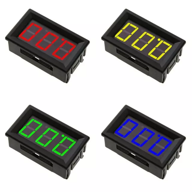 0.56in Mini DC 0- 100V 3-Wire Voltmeter LED Display Digital Panel Meter