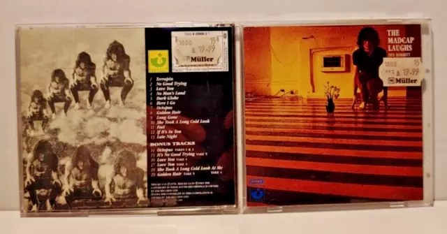 Syd Barrett – The Madcap Laughs (CD) Harvest UK Import Pink Floyd