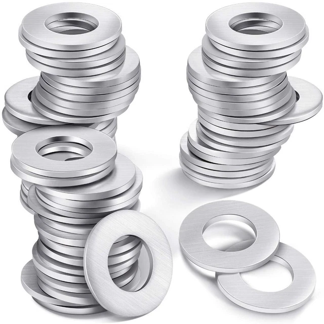 Flache Runde Metall Stanz rohlinge  Schraub befestigung