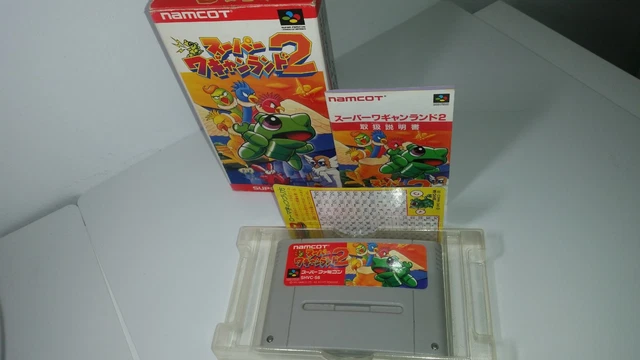 159-14 SUPER NINTENDO Snes Famicom Sfc Super Wagyan Land 2 Japan EUR 8 ...