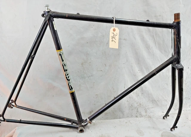 Cadre Vélo Trek 400 1985 - Taille XL 62 Cm Acier, Occasion à Restaurer