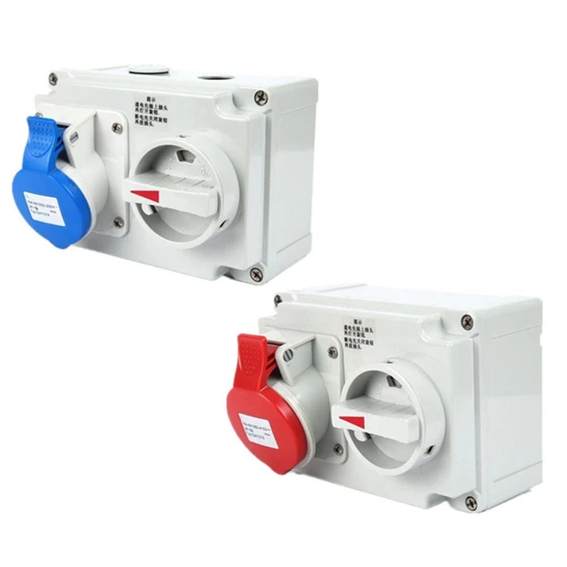 Connecteurs de câble de prise de commutateur équipement électrique 3 phases c