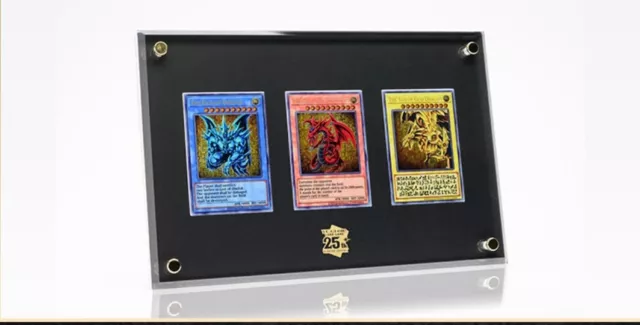 Yu-Gi-Oh! TCG 25th Anniversary Stainless Steel Egyptian God Cards  25000 ONLY