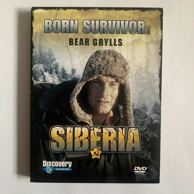 Bear Grylls: Born Survivor~Siberia [DVD](2008)-Discovery Channel Box Set-Cert: E