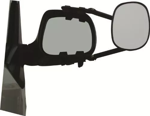 Milenco/MGI Steady XL Towing Mirror Flat Twin Pack Pair Caravan Trailer Horsebox