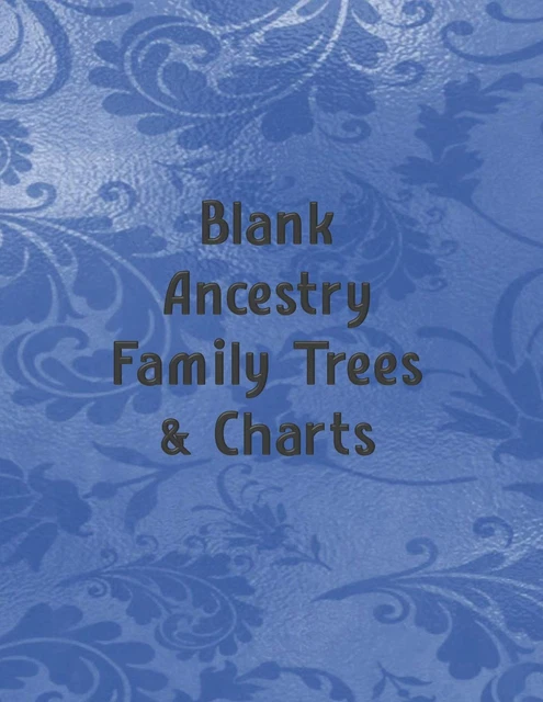 BLANK ANCESTRY FAMILY Trees &amp; Charts: Genealogy Charts &amp; Forms EUR 14 ...