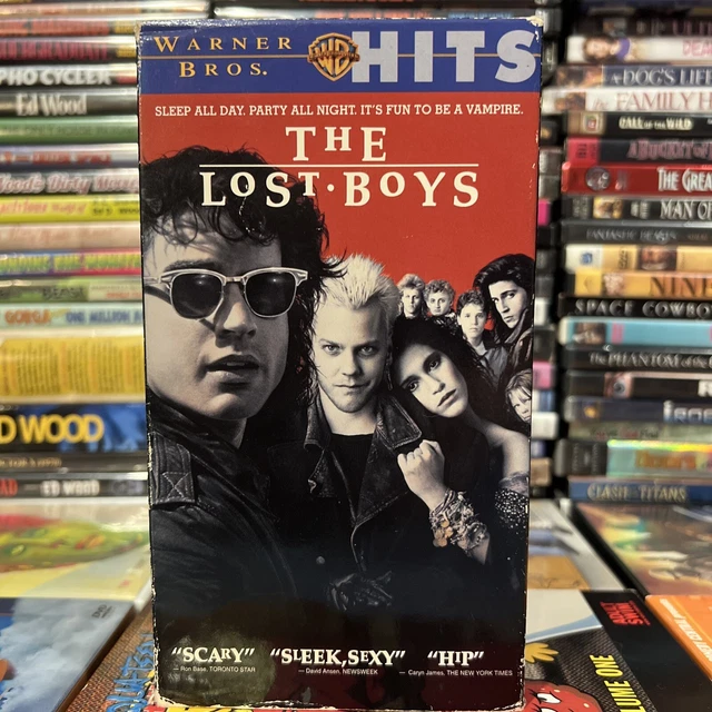 THE LOST BOYS 1987 VHS Corey Feldman Kiefer Sutherland Vampire Comedy