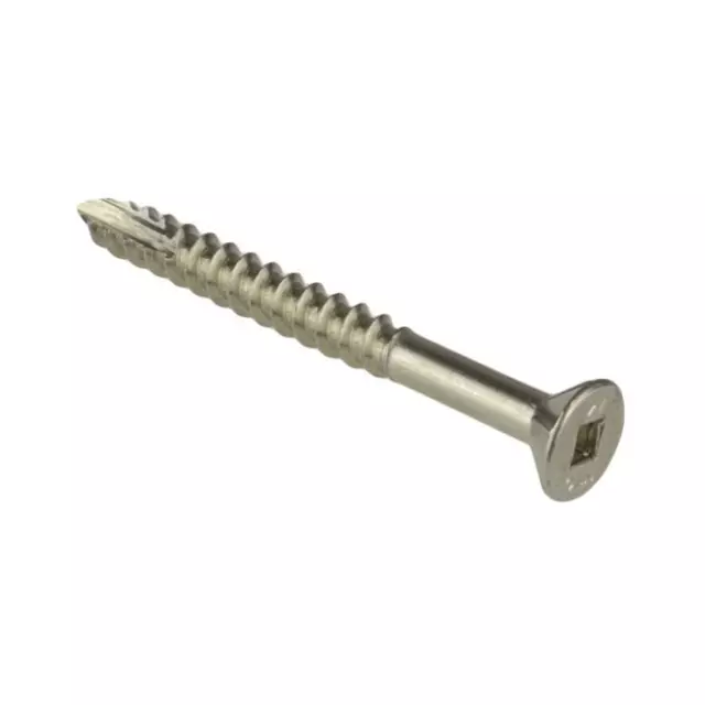 Qty 1000 Countersunk Decking Screw 10g x 50mm Stainless 304 Timber Merbau T17