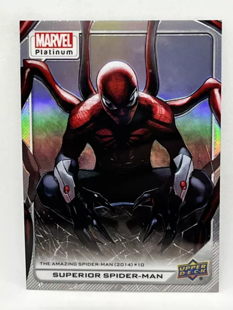 2023 Upper Deck Marvel Platinum #187 Superior Spider-Man Rainbow Parallel