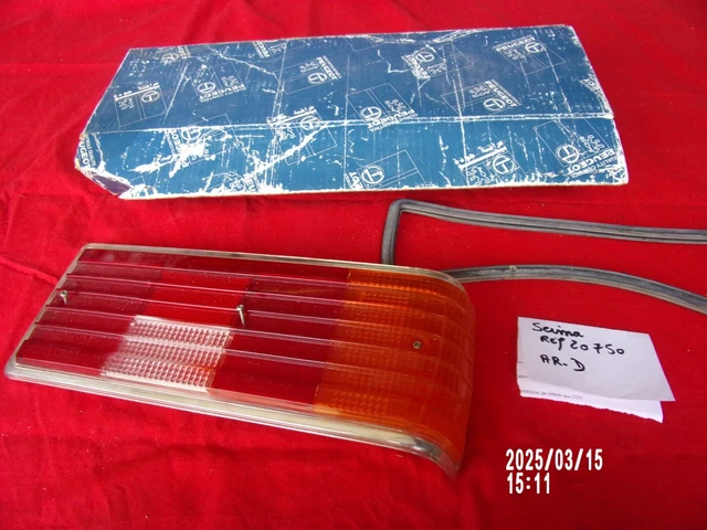 Cabochon Feu Arrière MARCHAL 13569 Pour SIMCA 1000/1200/1300/1500 - NEUF