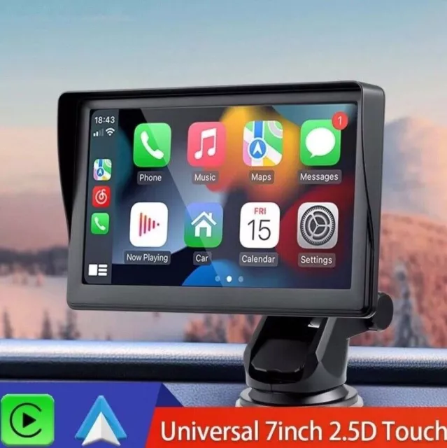 Universal Wireless Car Radio With Touch Screen / Apple Carplay & Android Auto