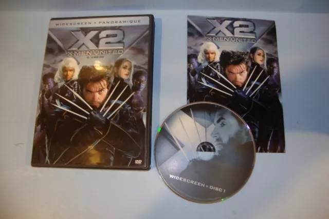 X2: X-Men United (DVD, 2006, Widescreen Single Disc Version)