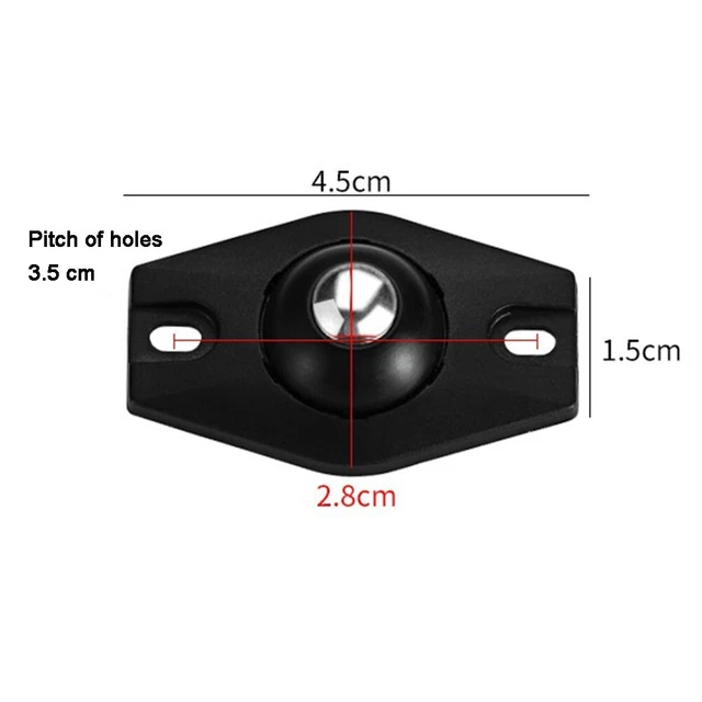 Durable and Versatile Adhesive Wheels Pack of 10 Sticky Pulley 360 Rotation