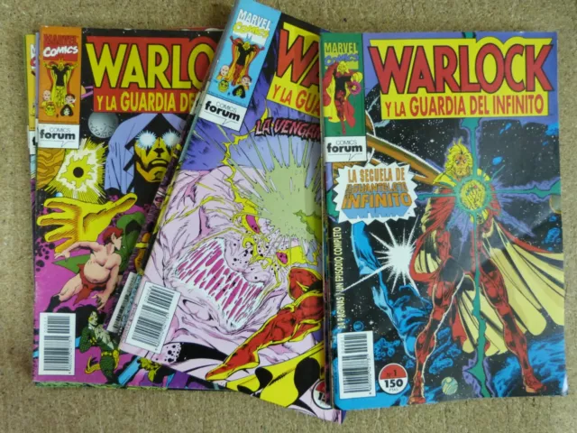 Warlock y la Guardia del Infinito.lote 16 comics.Marvel.Forum